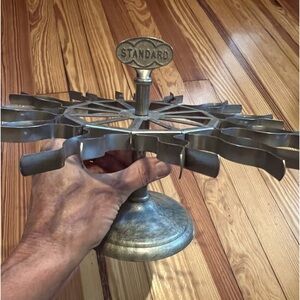 Vintage Industrial Metal Holder